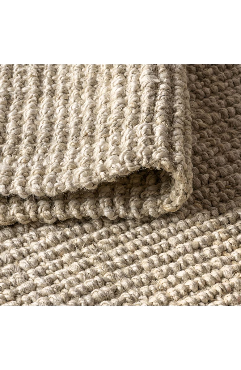 JONATHAN Y Hiro Hand Woven Chunky Jute Area Rug, Alternate, color, Ivory