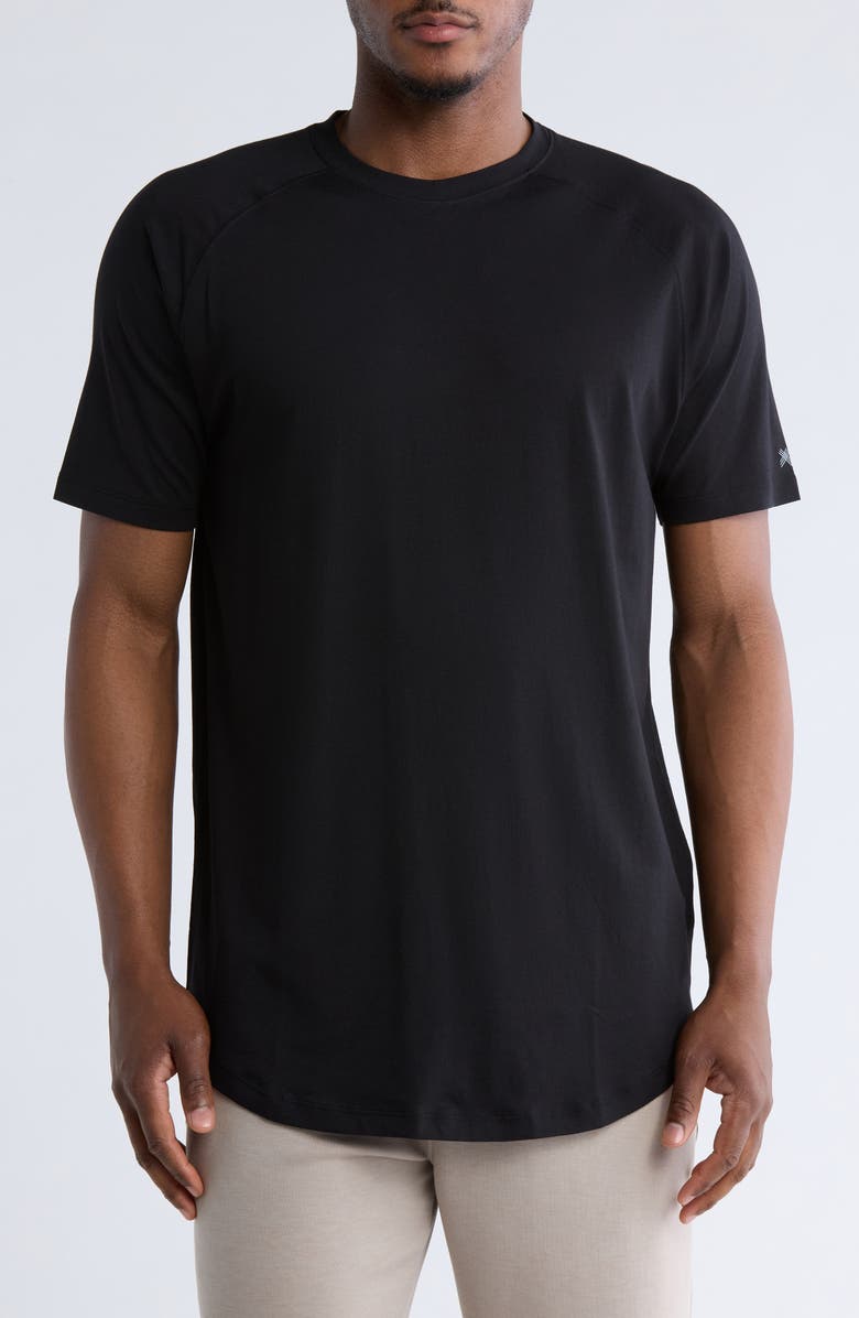 Kenneth Cole Stretch Cotton Activewear T-Shirt, Main, color, 