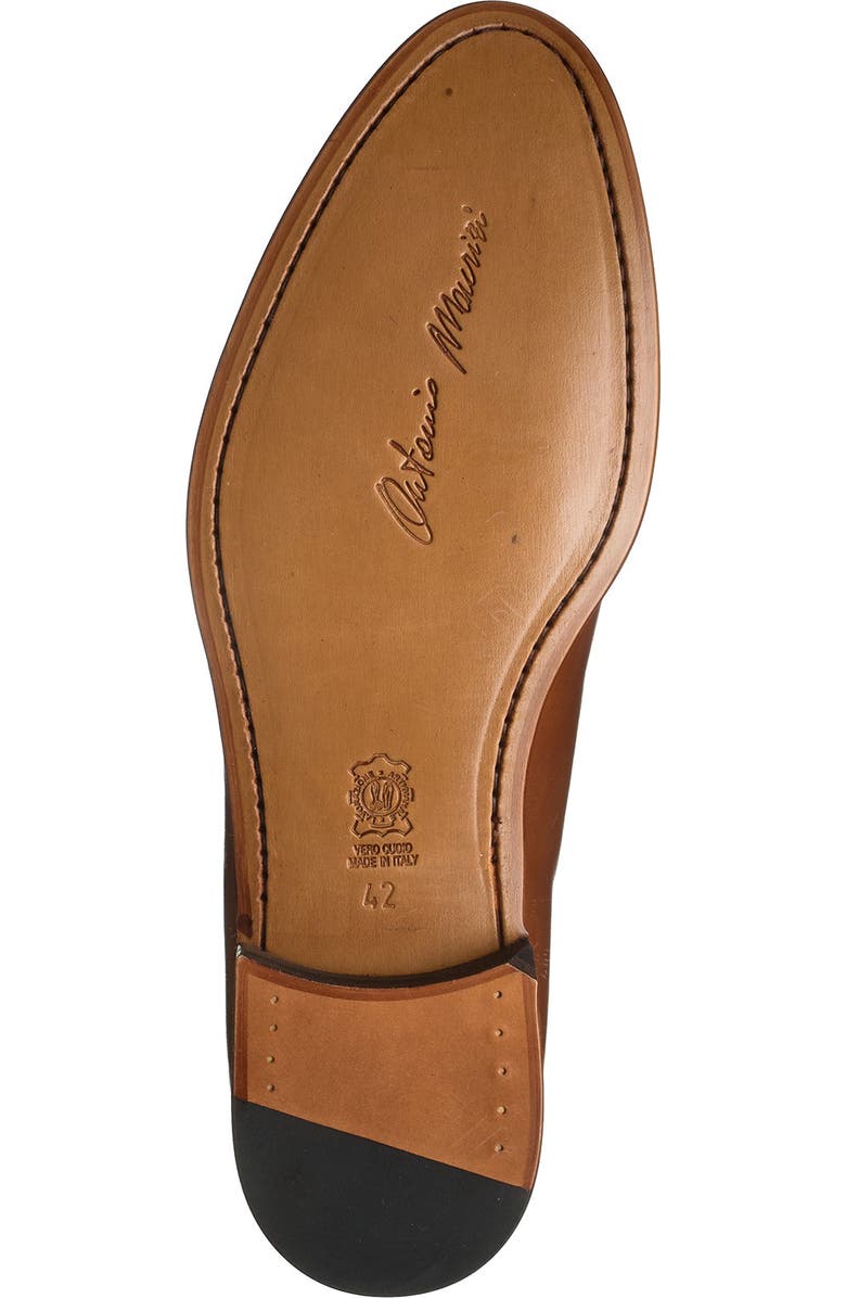 ANTONIO MAURIZI Burnished Leather Derby, Alternate, color,