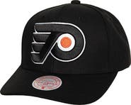 Mitchell & Ness Men's Mitchell & Ness Black Philadelphia Flyers Team Ground Pro Adjustable Hat
