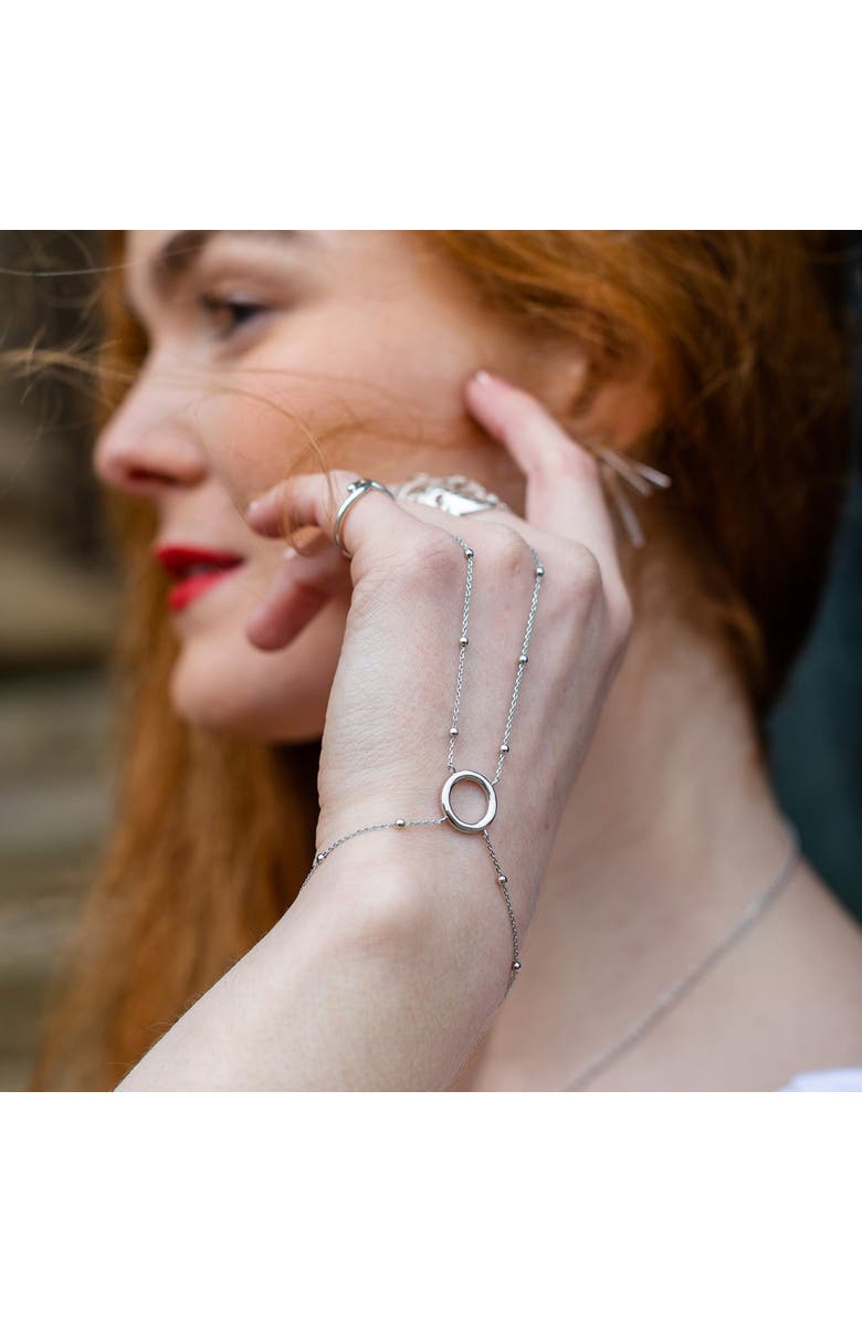 Lucy Quartermaine Art Deco Halo Hand Chain, Alternate, color,