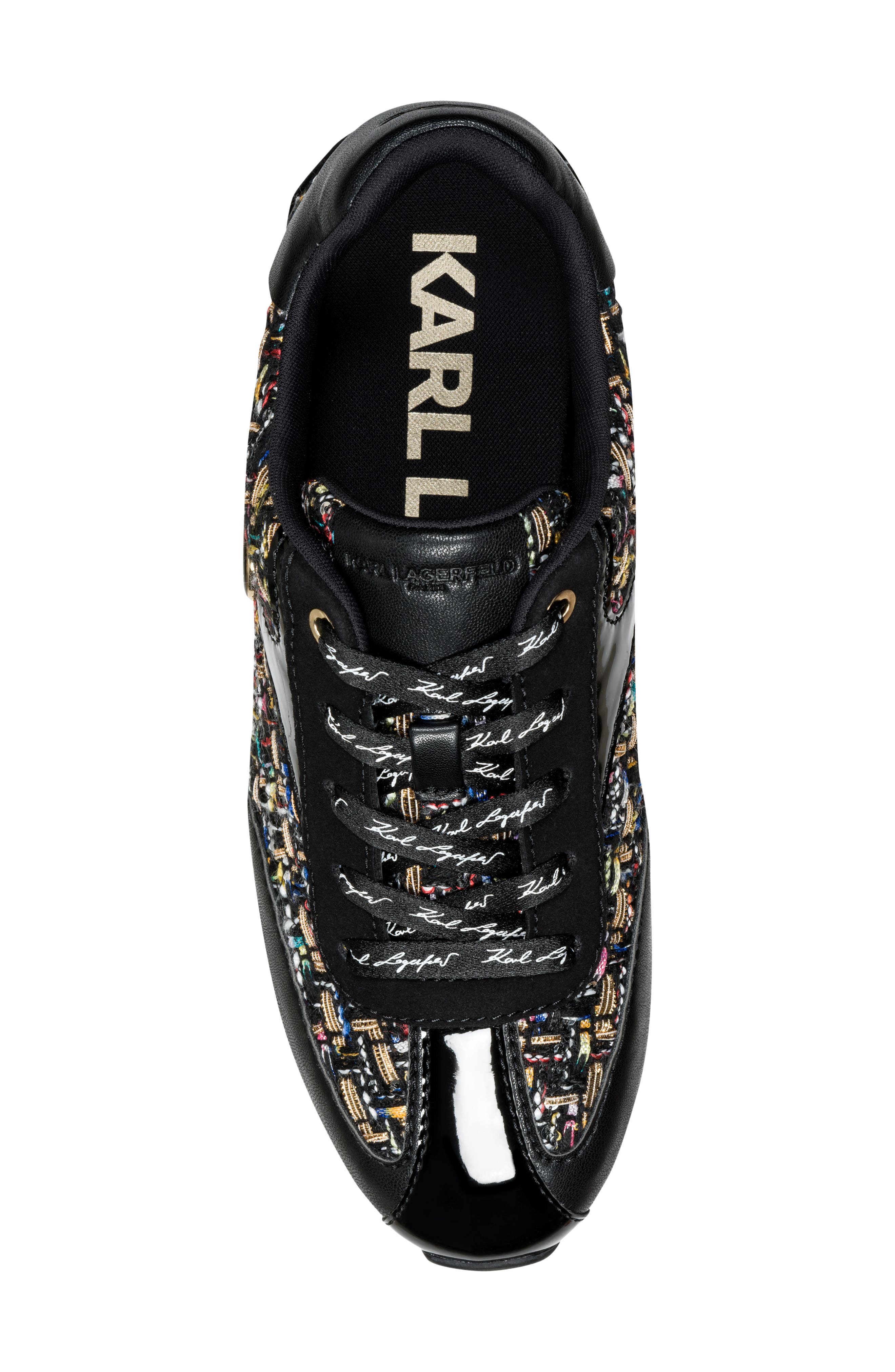 Arwen Lace Up Sneaker, Alternate, color, MULTI/ BLACK