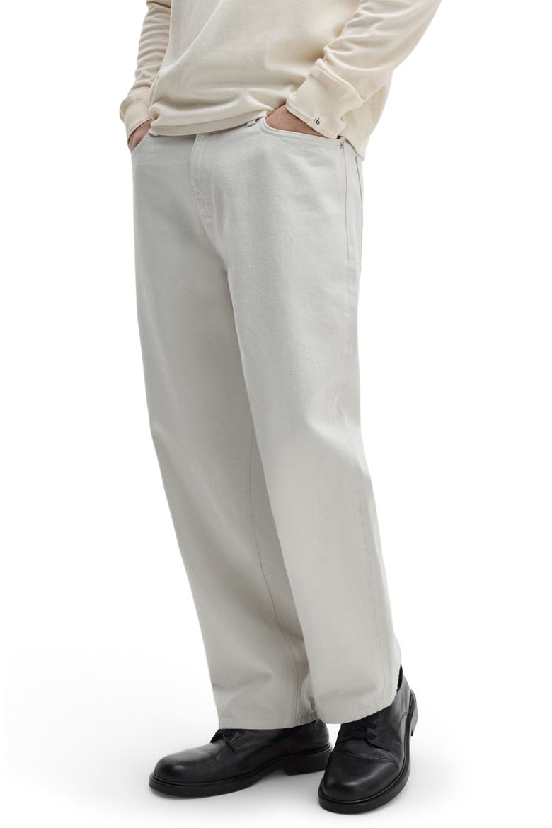 rbBAGGY Selvedge Relaxed Fit Jeans, Alternate, color, WALKER
