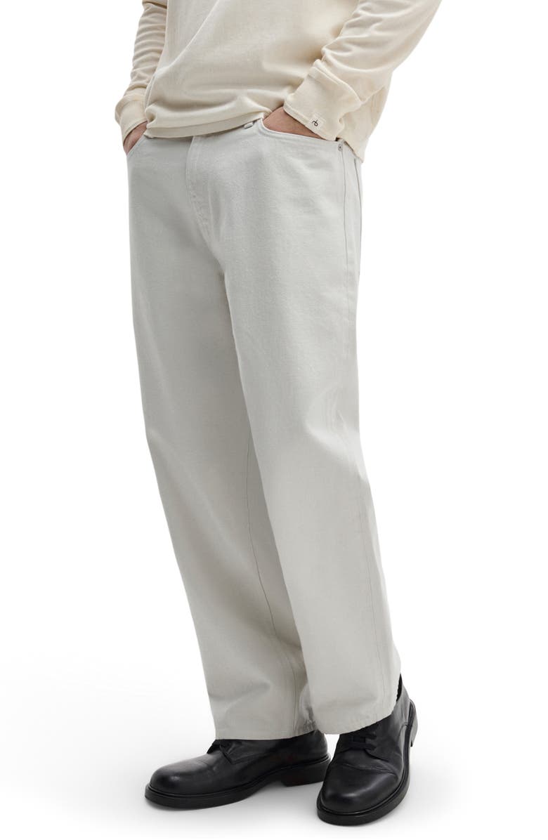 rag & bone rbBAGGY Selvedge Relaxed Fit Jeans, Alternate, color, Walker