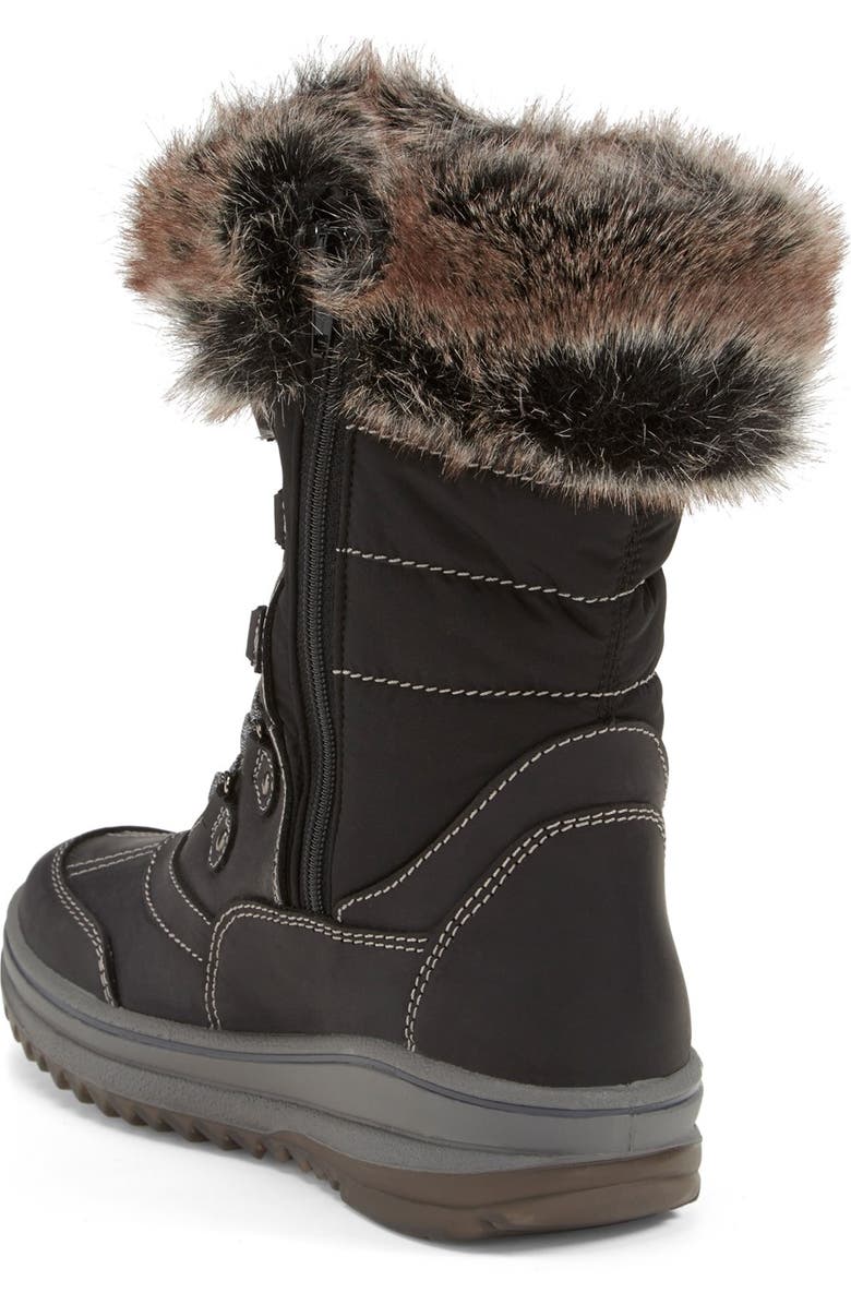 Santana Canada 'Myrah' Faux Fur Waterproof Boot, Alternate, color,