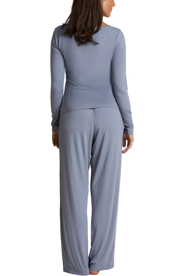Pajama Set, Alternate, color, Blue