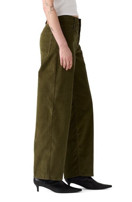 Levi's Baggy Dad Corduroy Jeans In Green