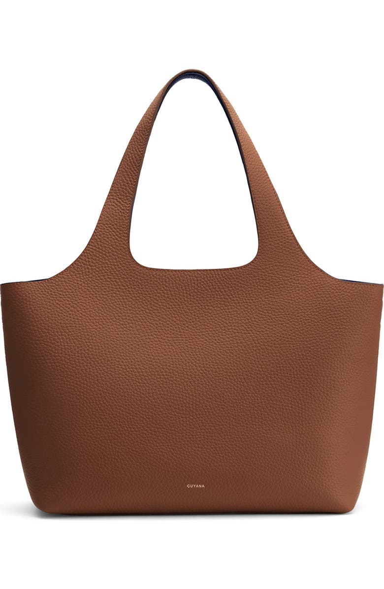 Cuyana System Tote 13-inch, Main, color, Dark Chestnut