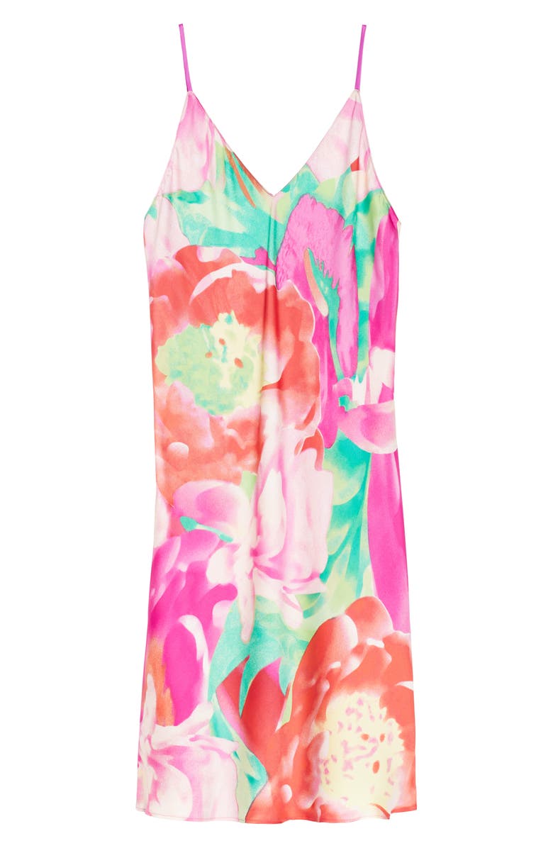 Natori Botan Print Chemise, Alternate, color, 