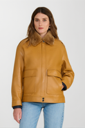 FURNIQ UK Alma Leather Jacket