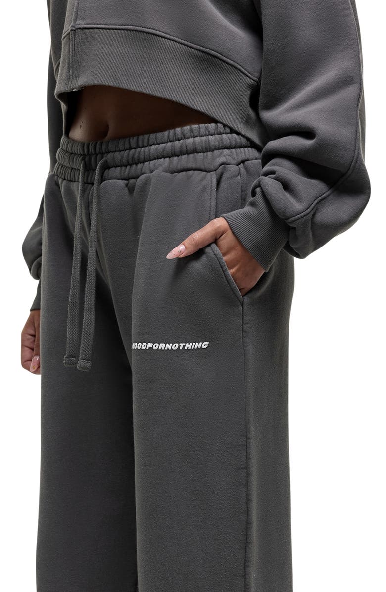 Good For Nothing Vintage Grey Relaxed Joggers, Alternate, color, Grey