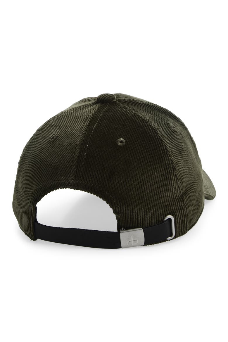 Harlow Cotton Corduroy Baseball Cap, Alternate, color, OLIVE CORDUROY