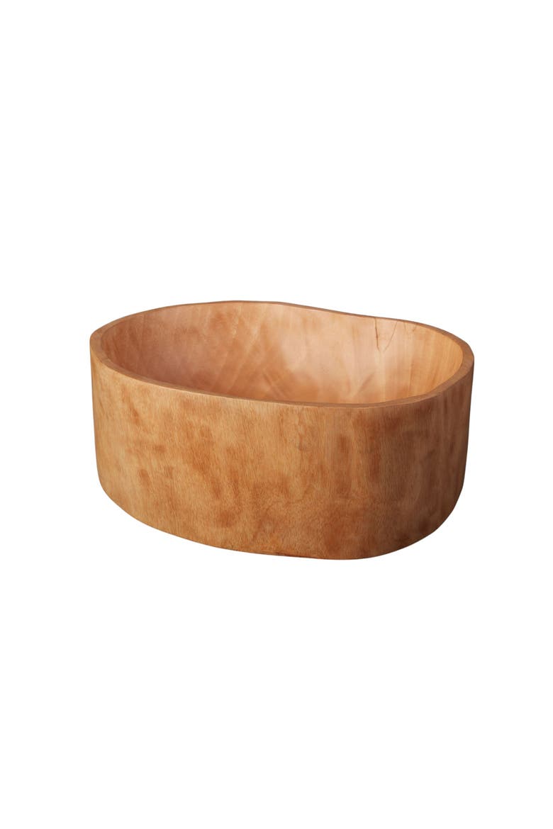 Kiln Mango Wood Bowl, Main, color, Mango