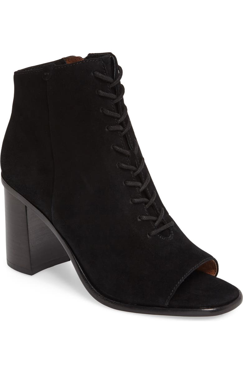 Frye Amy Open Toe Bootie, Main, color,