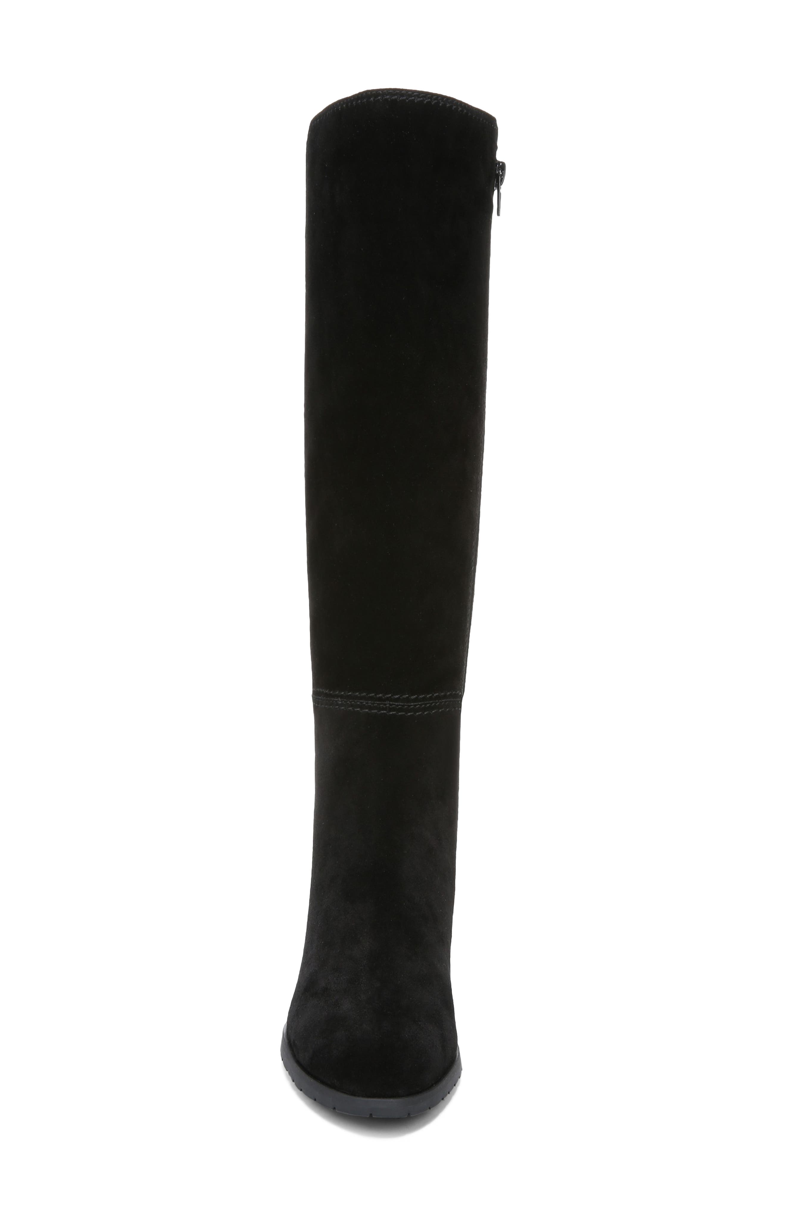 Naturalizer Brent Water Repellent Knee High Boot, Alternate, color, 
