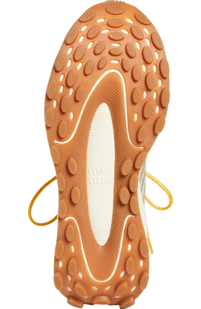 Miu Miu Energy Tech Sneaker, Alternate, color, Edera