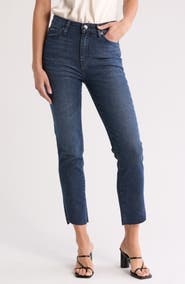 FRAME Le High Waist Straight Leg Jeans