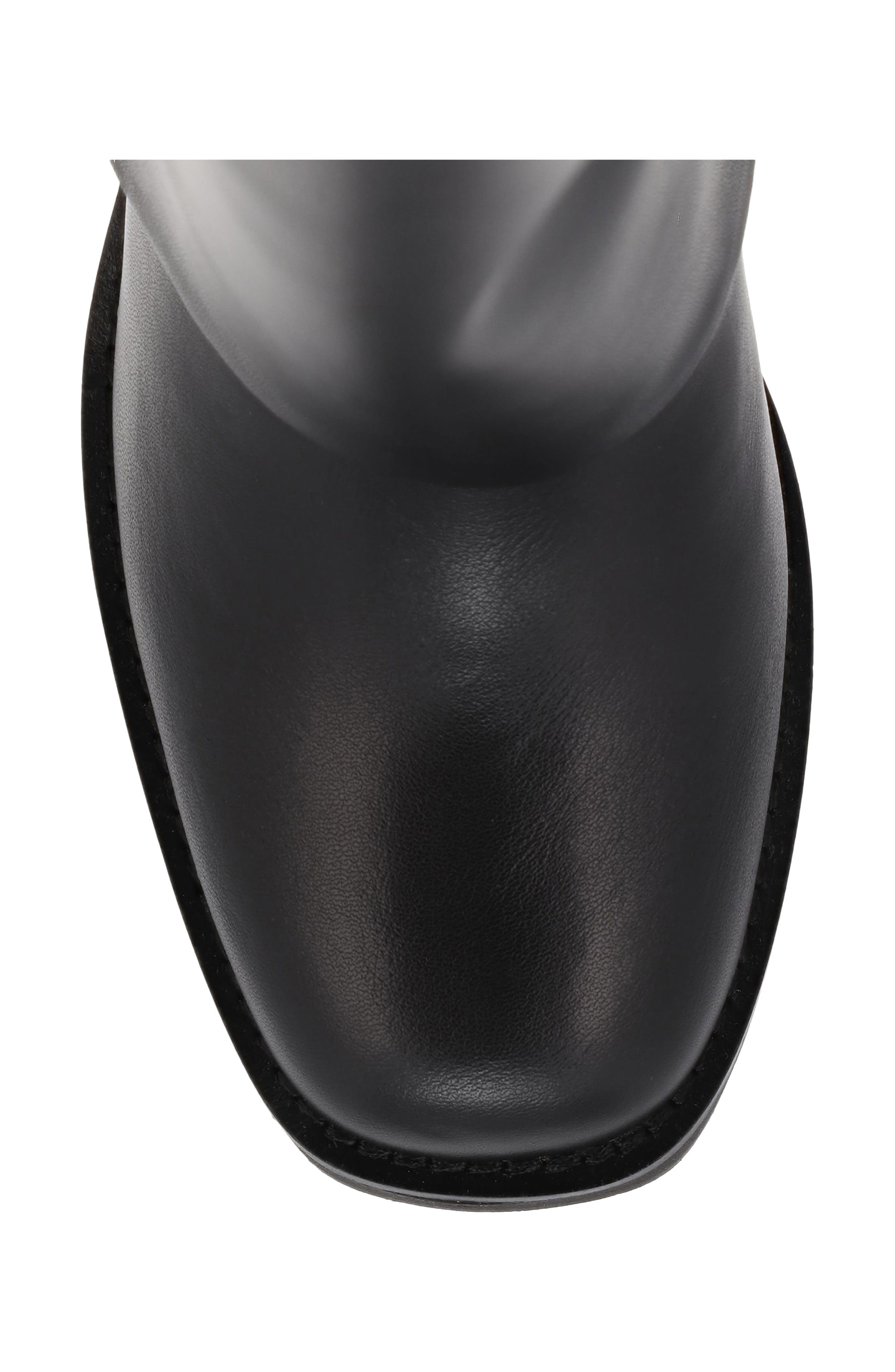 Evertt Foldover Boot, Alternate, color, BLACK