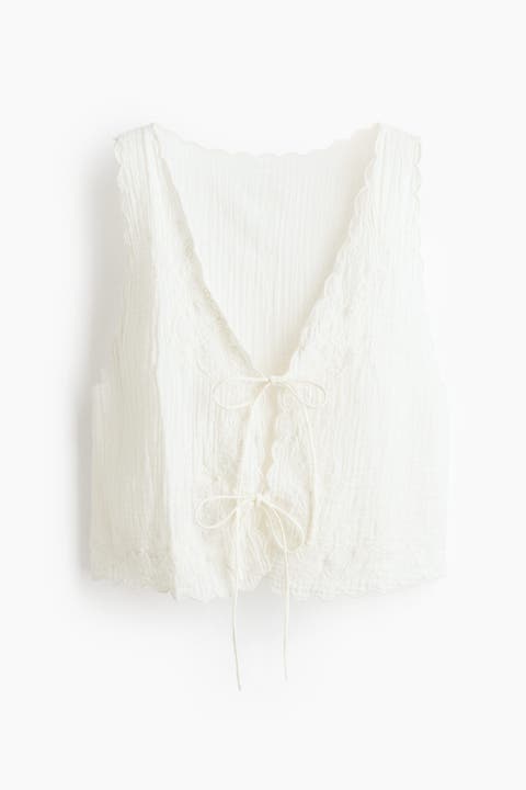 Cotton Muslin Beach Top