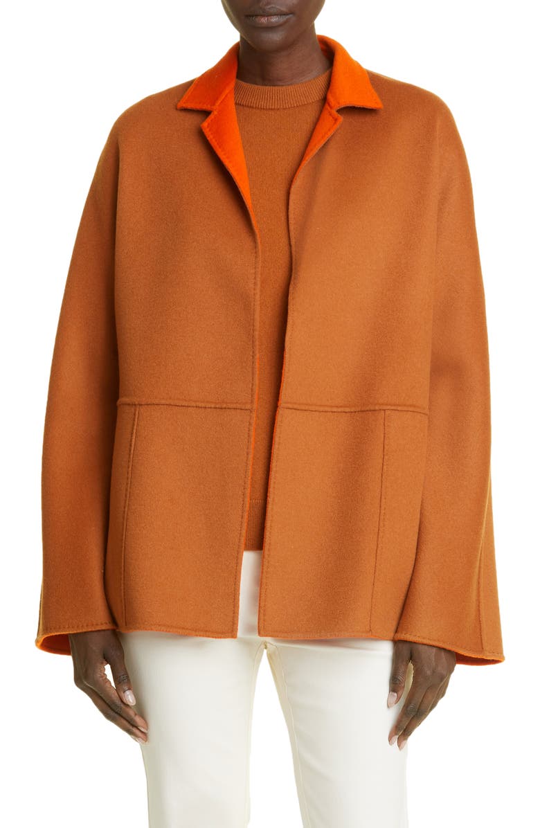 Lafayette 148 New York Walden Reversible Wool & Cashmere Coat, Main, color,