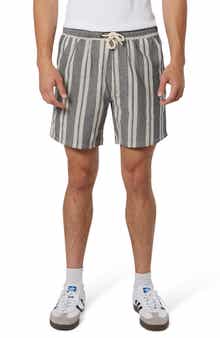 Ezekiel Melboure Stripe Cotton Shorts