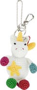 The Sak Yarnicharmz Hand Crochet Dangle - Unicorn