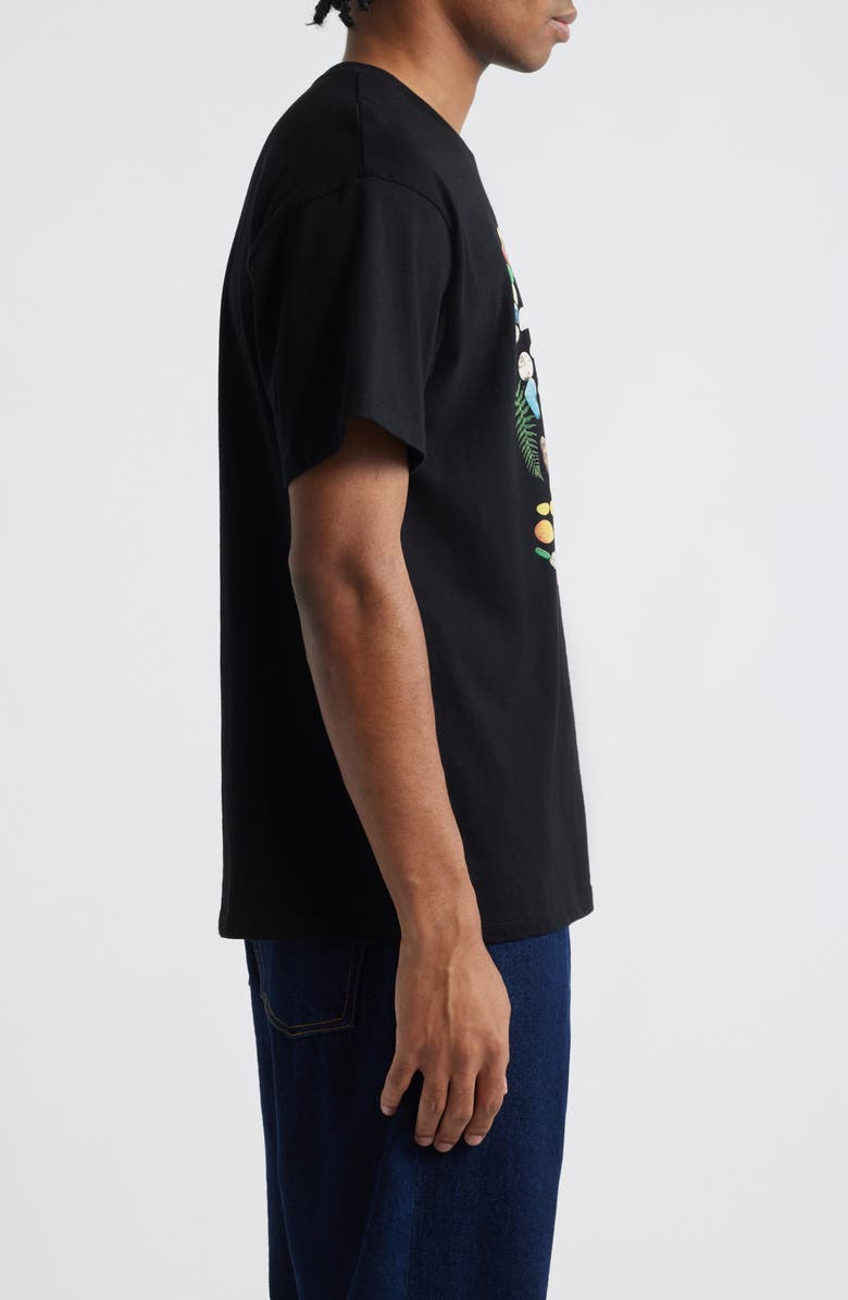 Billionaire Boys Club Stones Spaceman Logo Graphic T-Shirt, Alternate, color, Black