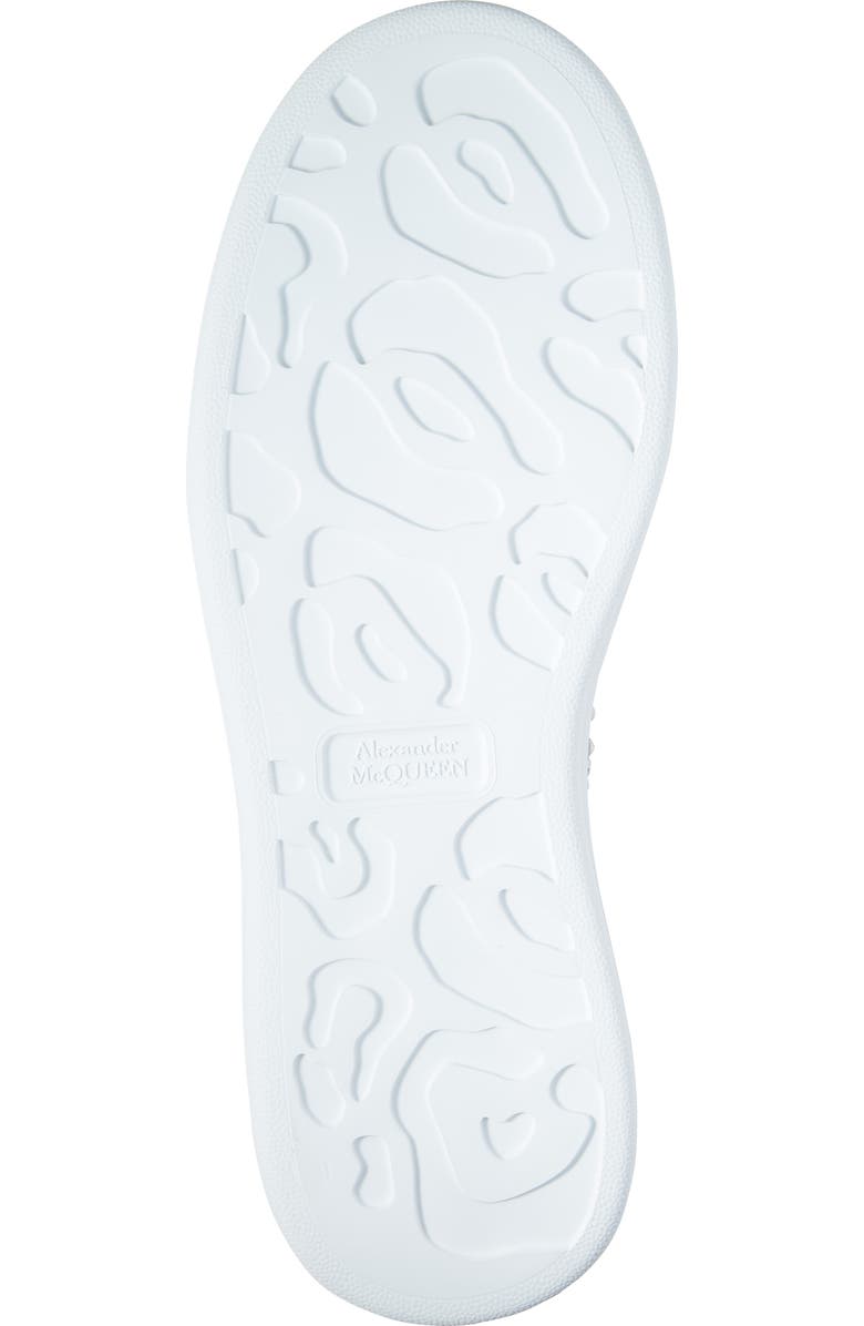 McQueen Oversized Crystal Embellished Sneaker, Alternate, color,