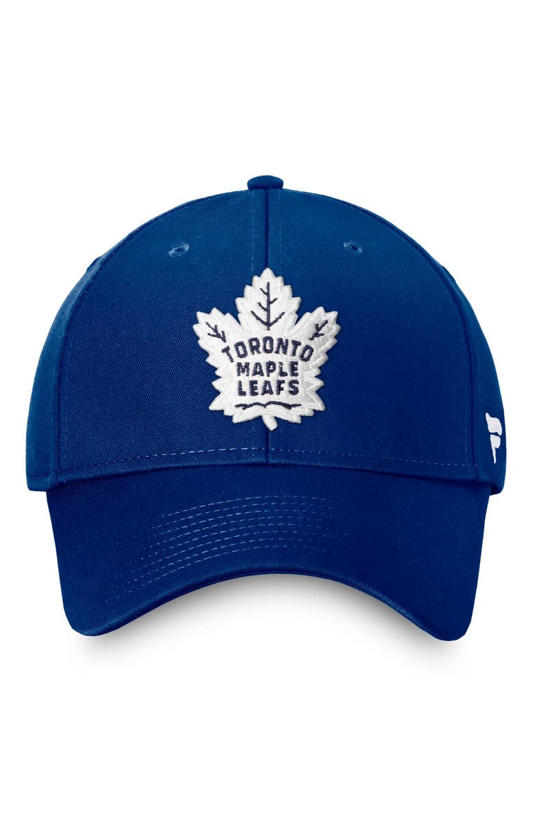 FANATICS Men's Fanatics Blue Toronto Maple Leafs Core Adjustable Hat, Alternate, color, Blue
