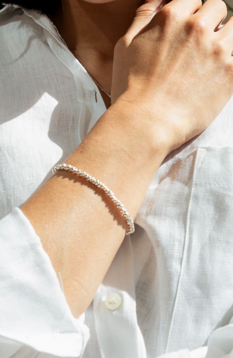 Dower & Hall Nomad Nuggets Bracelet, Alternate, color, Sterling Silver