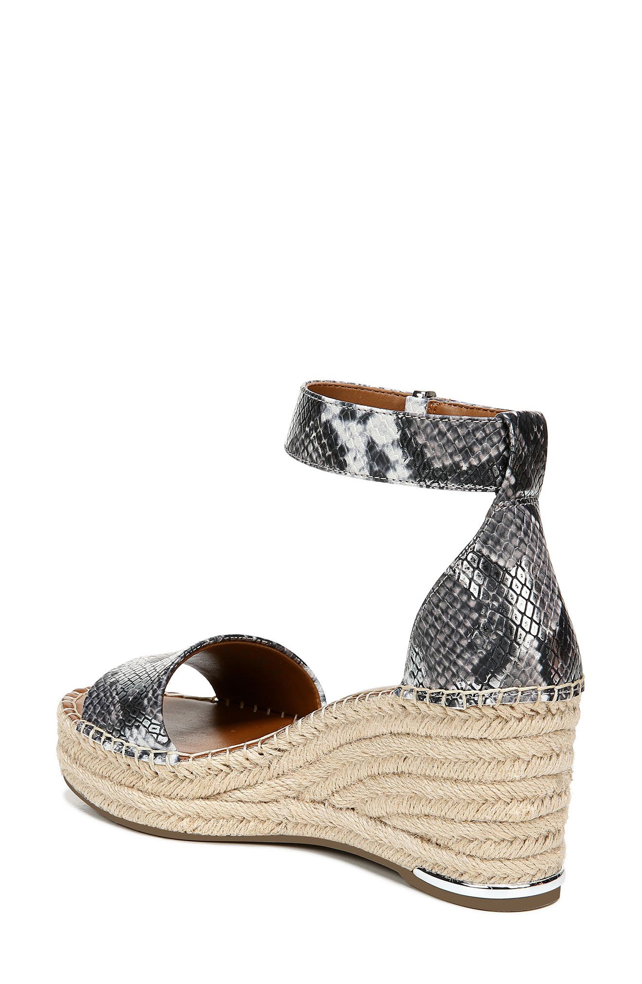 Franco Sarto Clemens Espadrille Wedge Sandal, Alternate, color, 