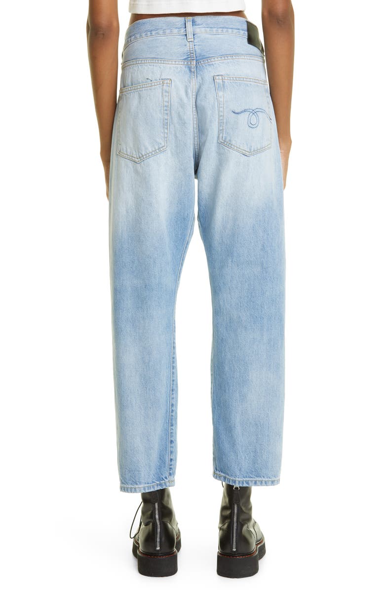 R13 Crossover Jeans, Alternate, color, 