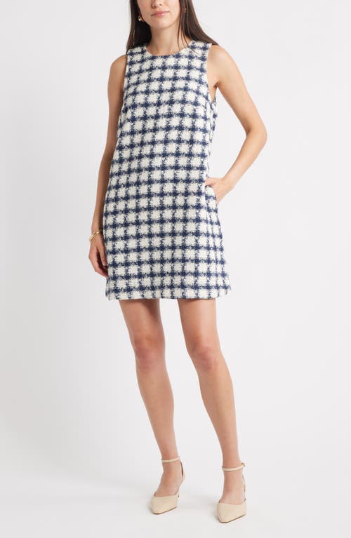Caslonr Caslon(r) Tweed Sleeveless Shift Dress In Multi