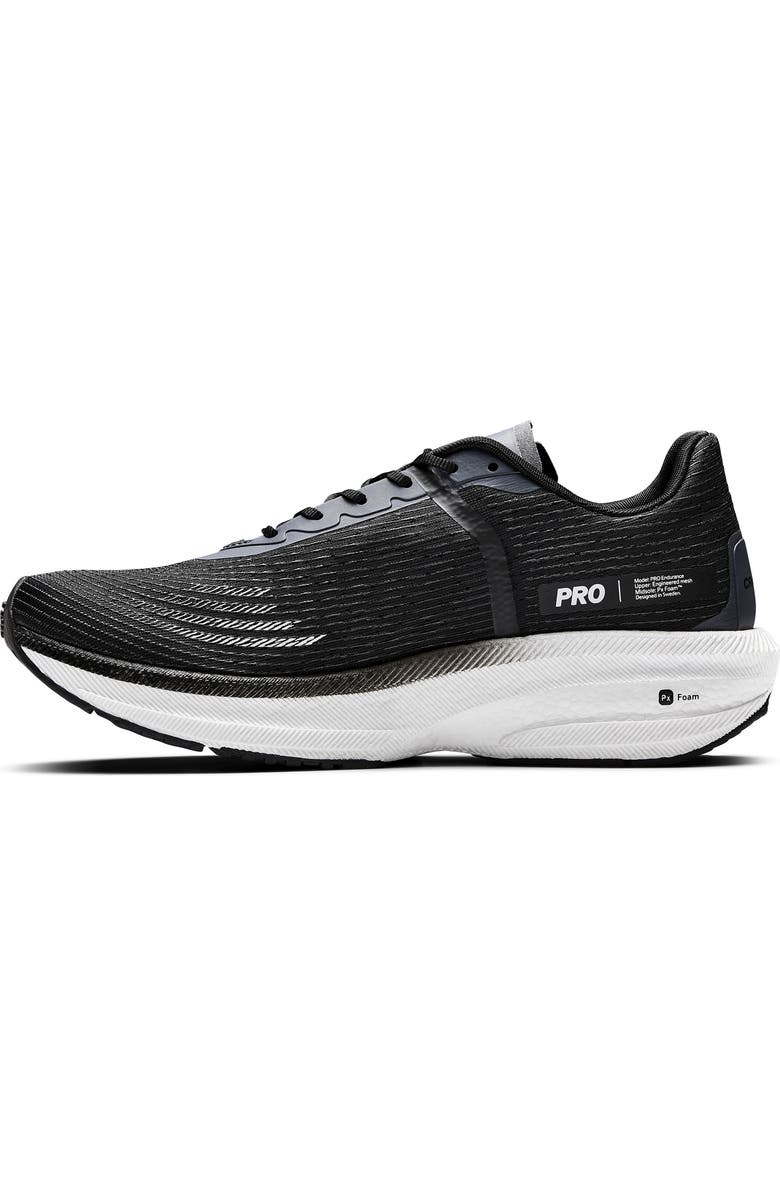 Craft Pro Endur Distance Running Shoe, Alternate, color, Black/ White