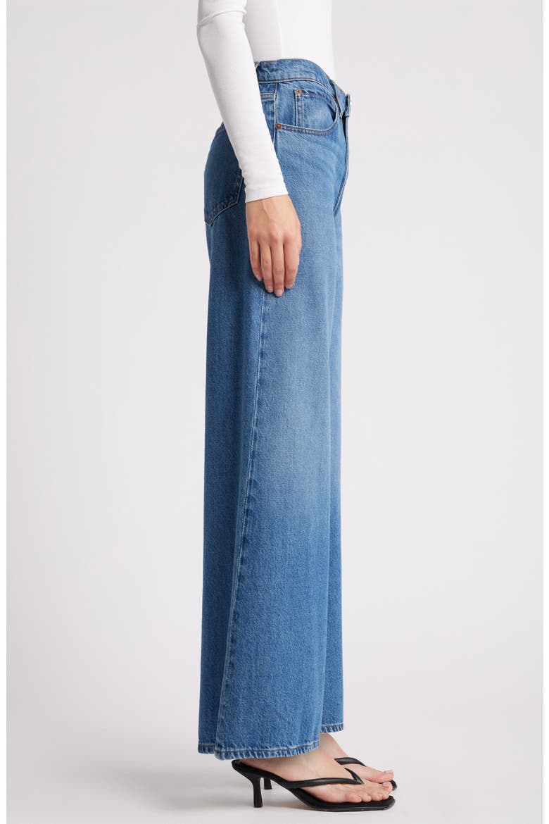 Easy Wide Flare Jeans, Alternate, color, LUCITE