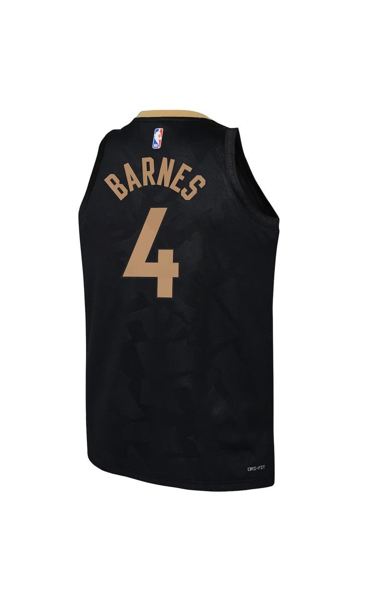 Nike Youth Nike Scottie Barnes Black Toronto Raptors 2022/23 Swingman Jersey - City Edition, Alternate, color, 