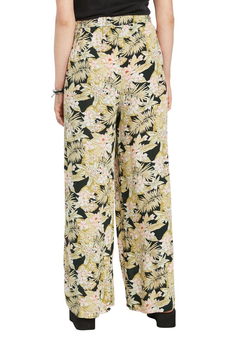 Frondly Fire Wide Leg Pants, Alternate, color, BLACK COMBO