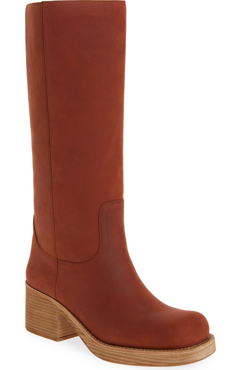 Jeffrey Campbell Reflect Platform Boot, Main, color, Rust