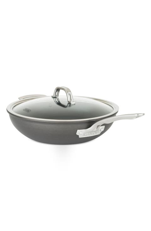 Hard Anodized Nonstick 12-Inch Chef Pan with Lid