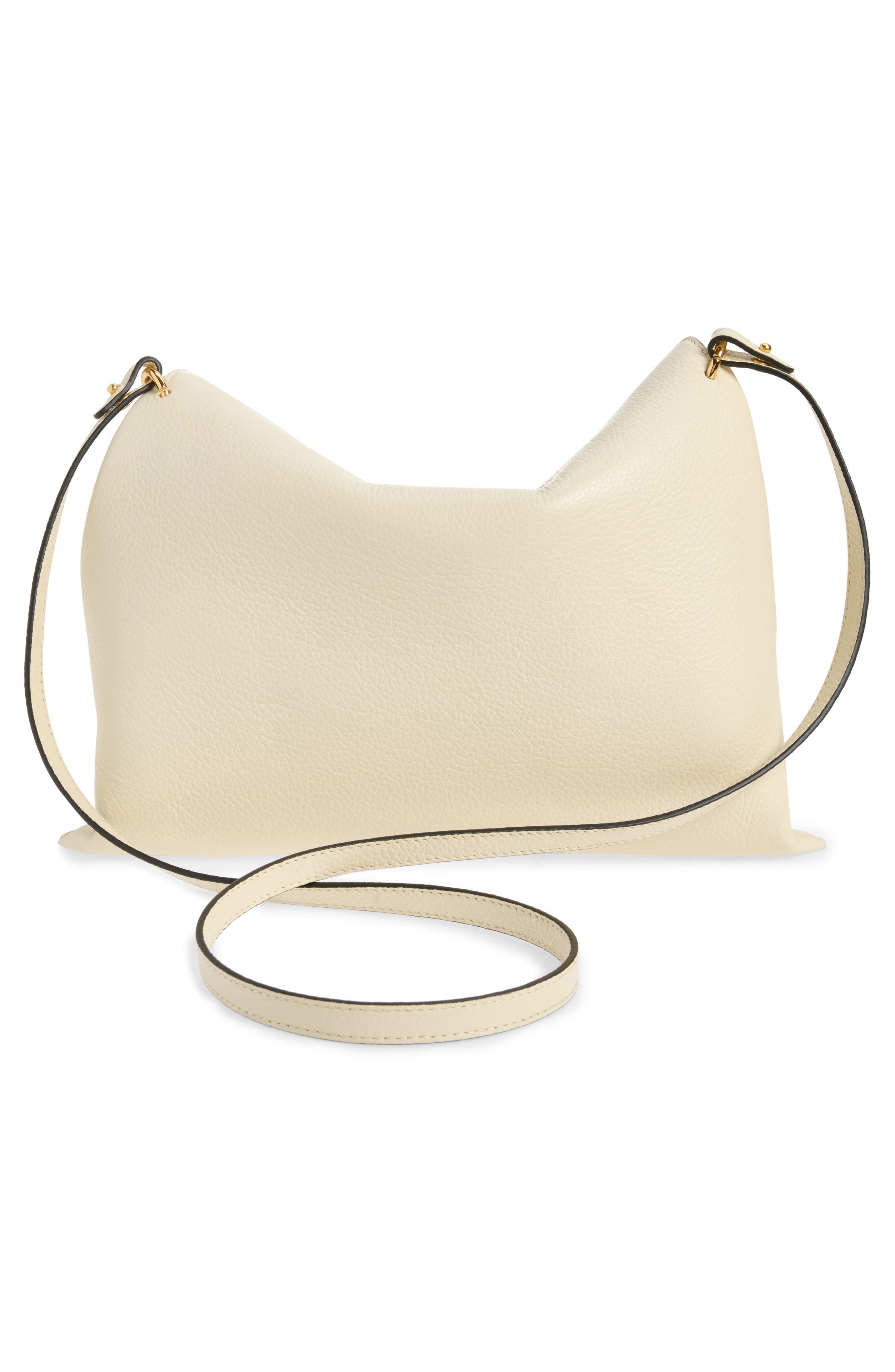Wandler Small Penelope Leather Tote, Alternate, color, White Crust