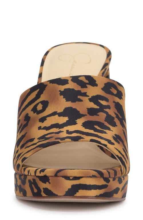 Jessica Simpson Kameena Platform Wedge Sandal In Natural