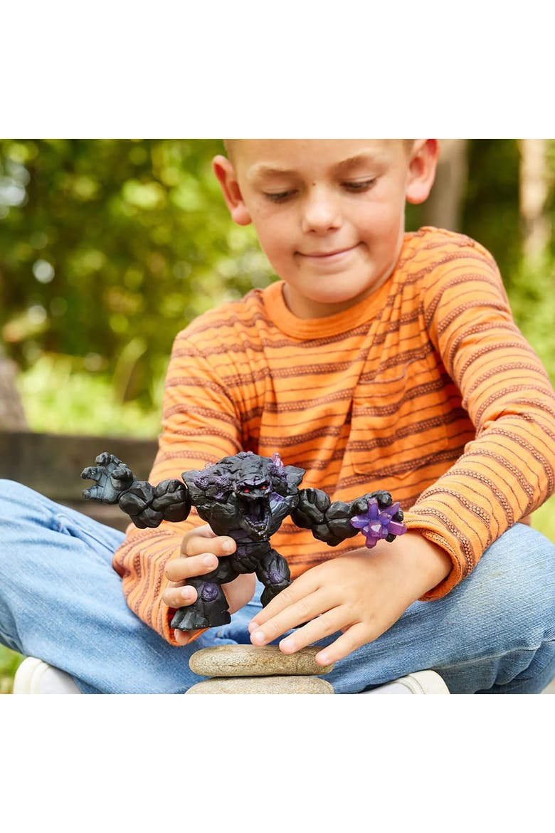 Eldrador Creatures, World Stone Monster Action Figure, Alternate, color, Black