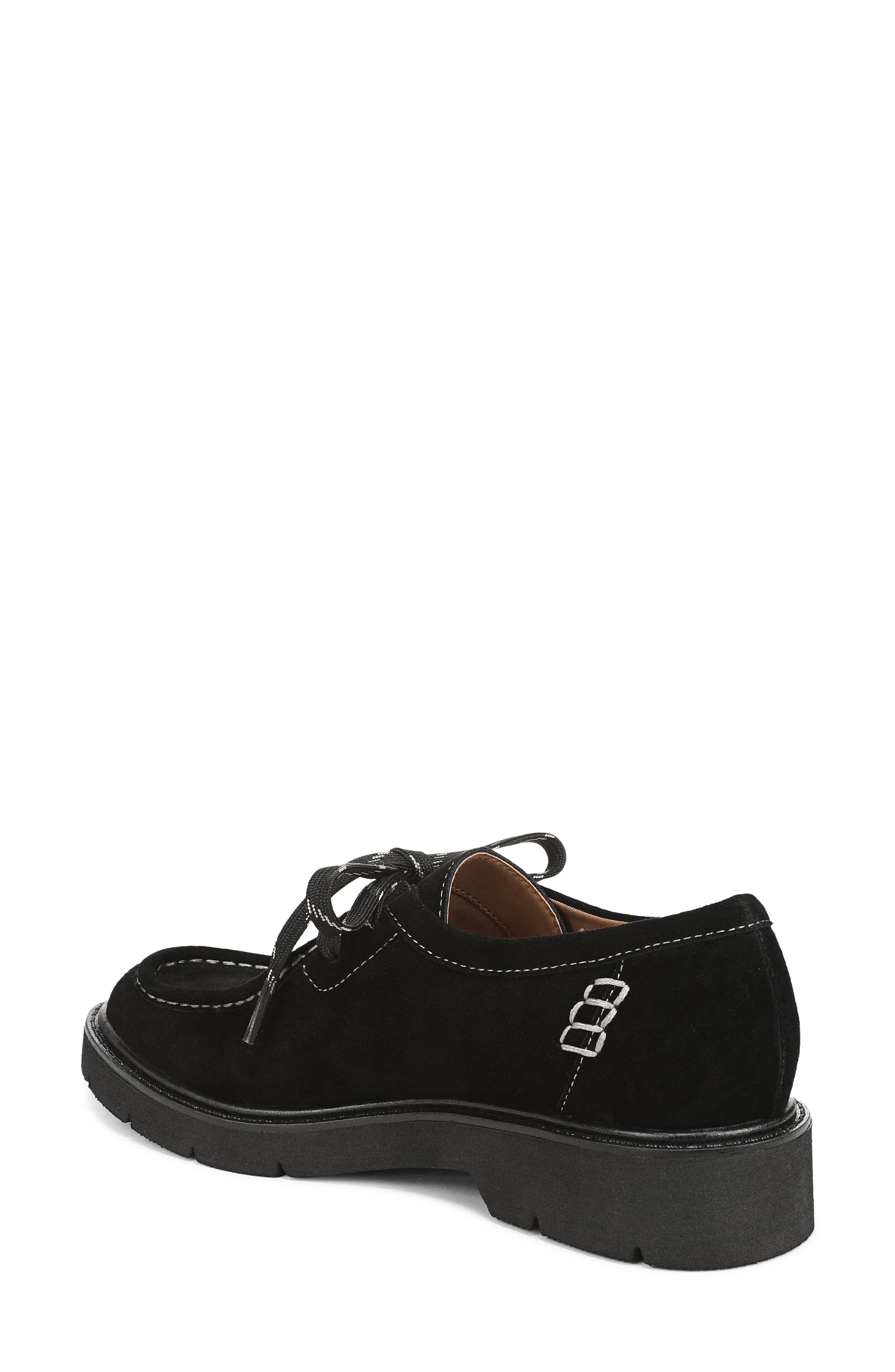Tisha Loafer, Alternate, color, BLACK SUEDE