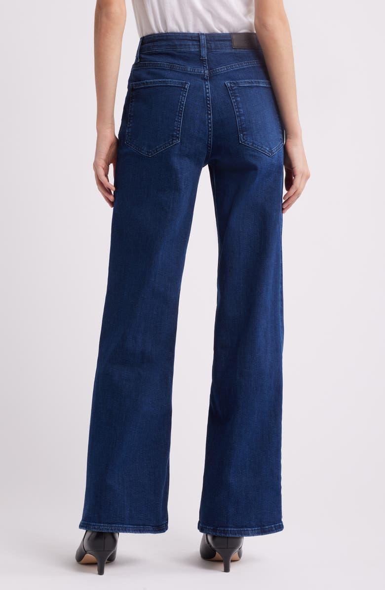 Rails Getty High Waist Wide Leg Jeans, Alternate, color, After Midnight