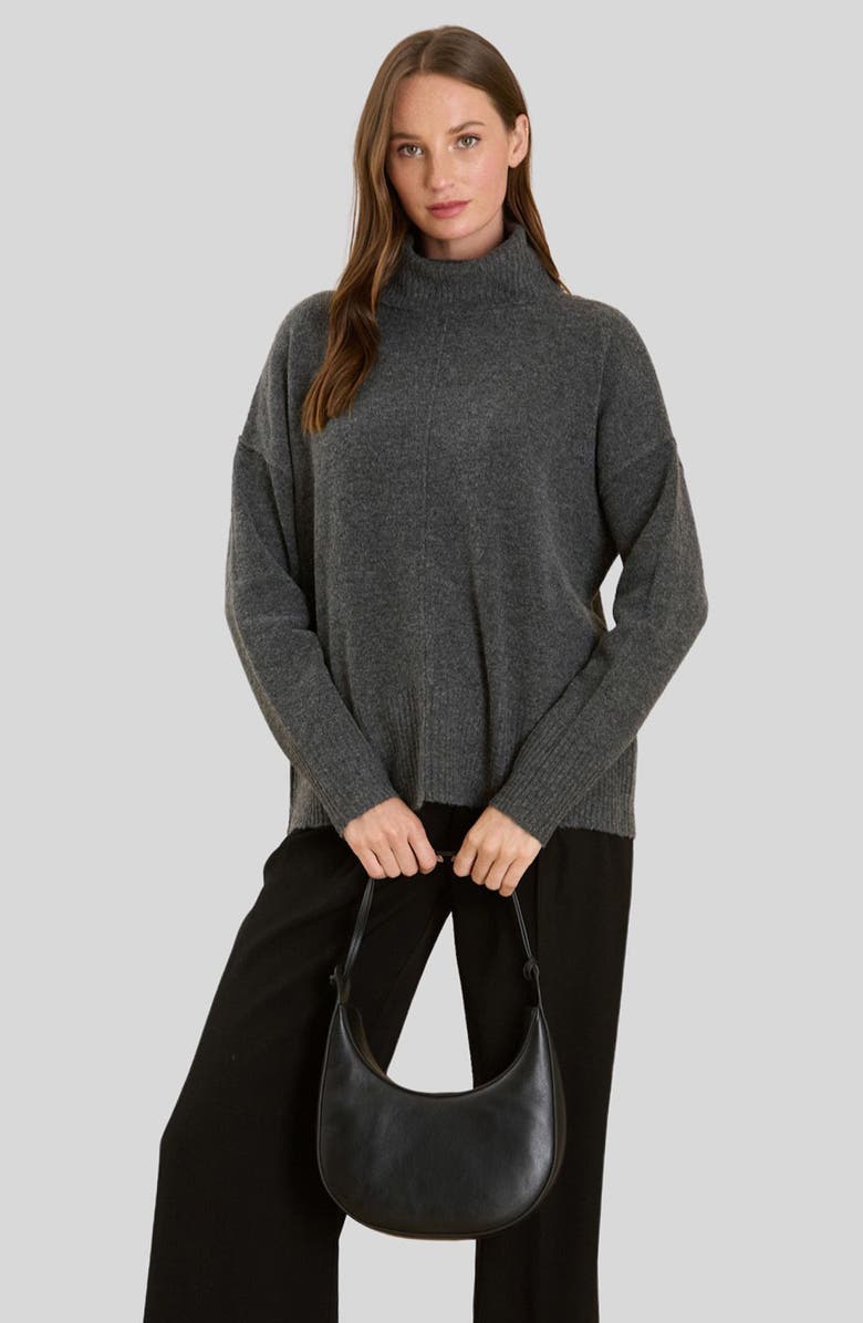 Blu Pepper Turtleneck Sweater, Alternate, color,
