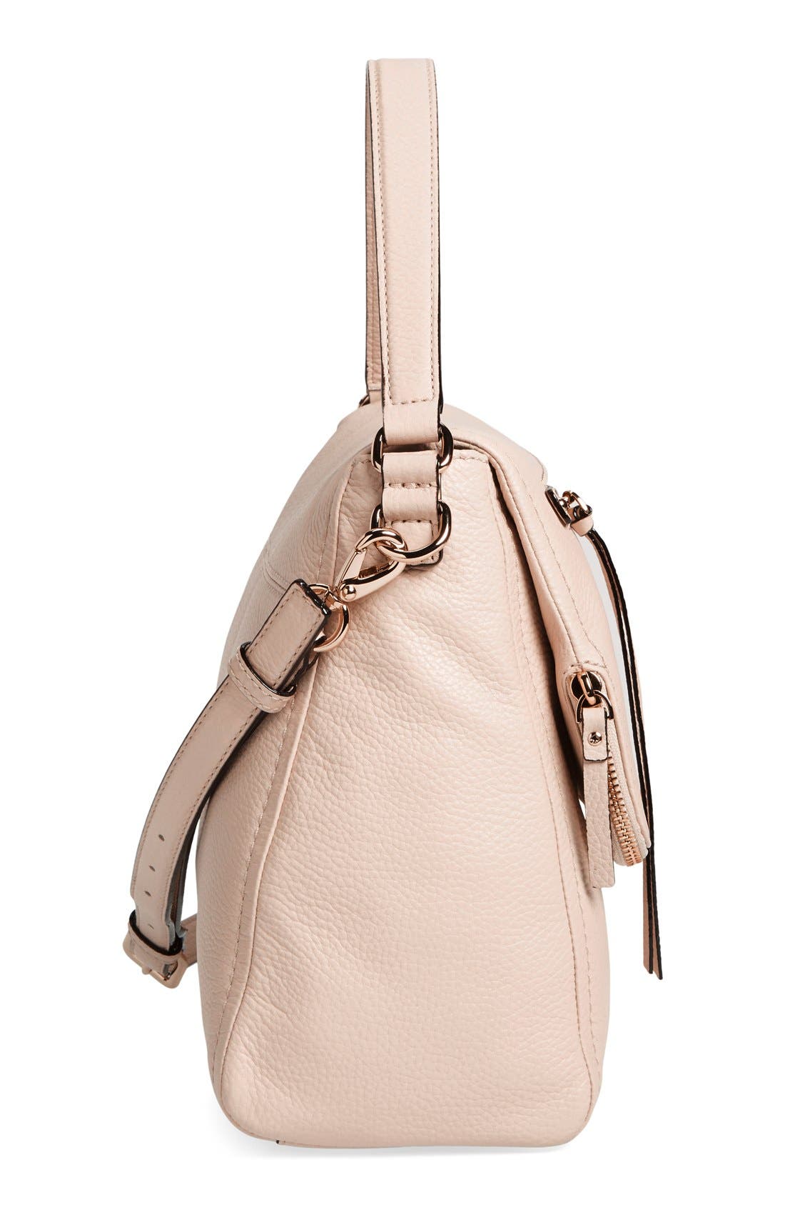 'cobble hill - toddy' satchel, Alternate, color, PORCELAIN