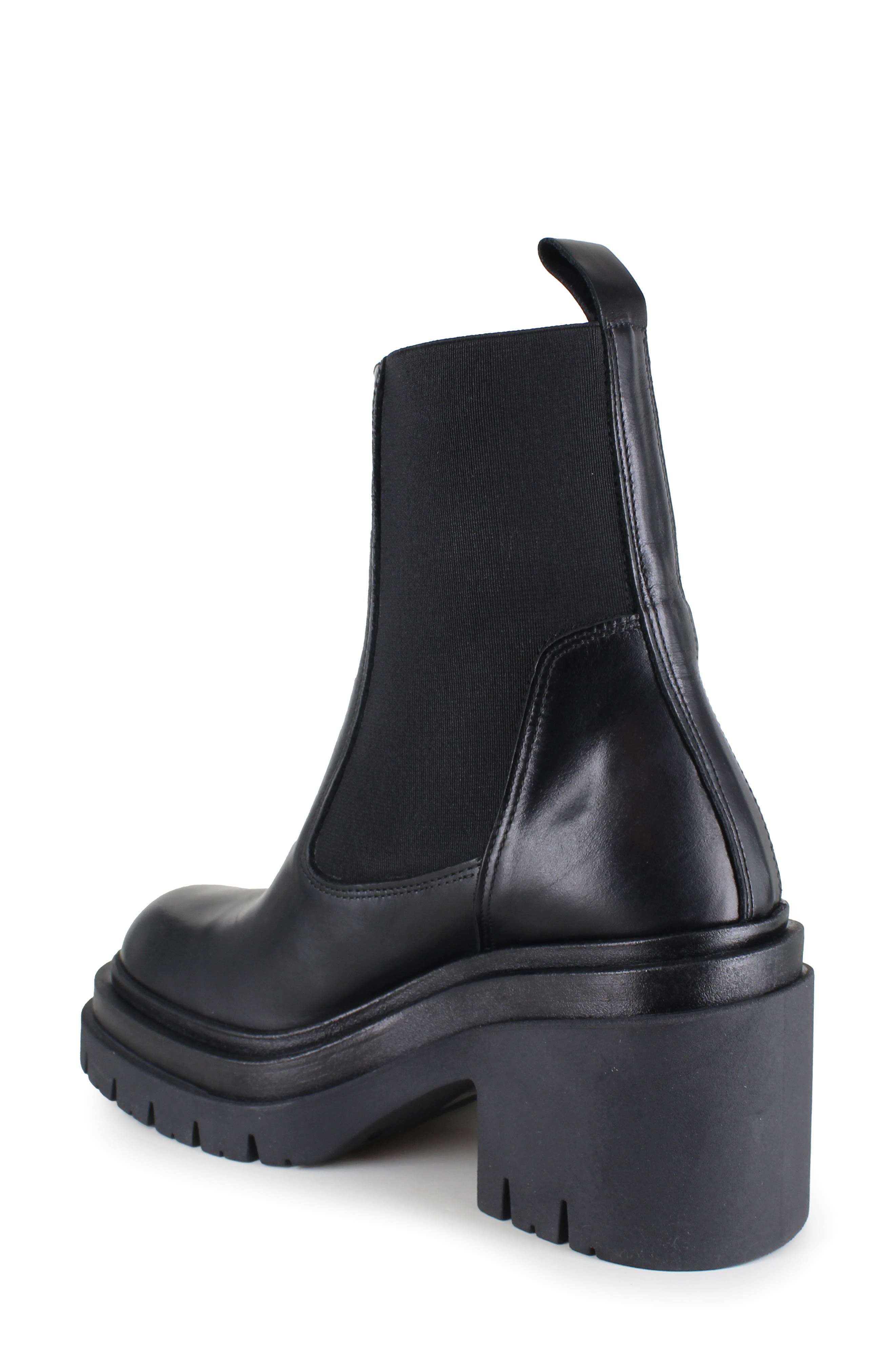 ZIGI Emery Chelsea Boot, Alternate, color, Black Leather