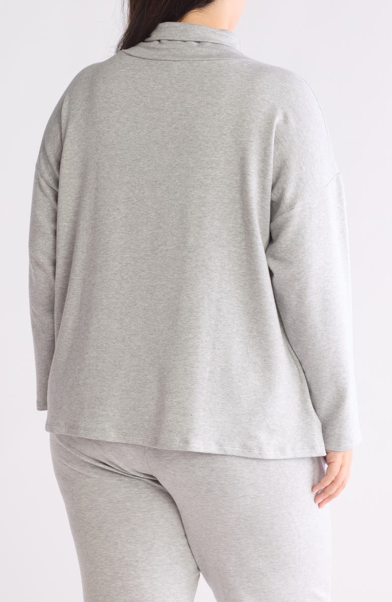 Eileen Fisher Funnel Neck Boxy Top, Alternate, color,