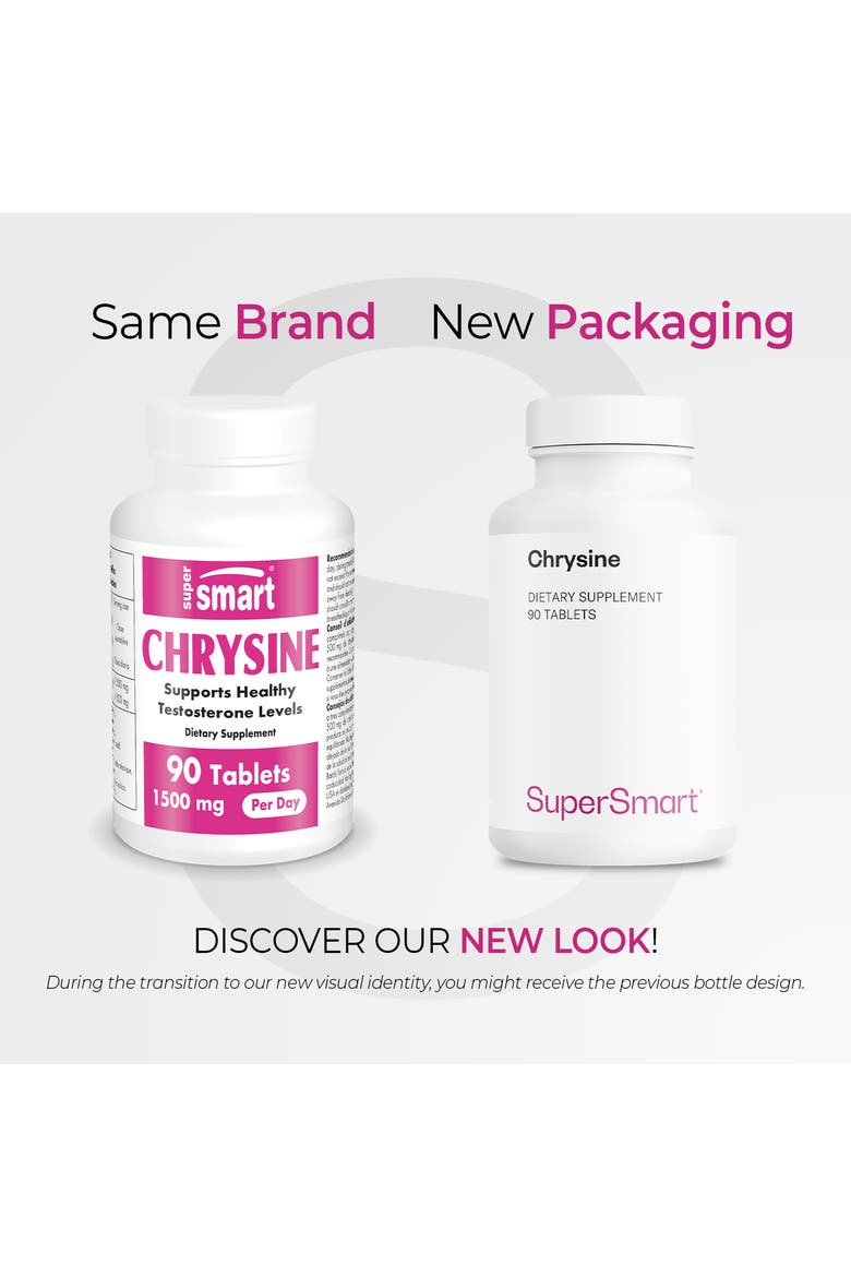 Chrysin Supplement 1500mg, Alternate, color, None