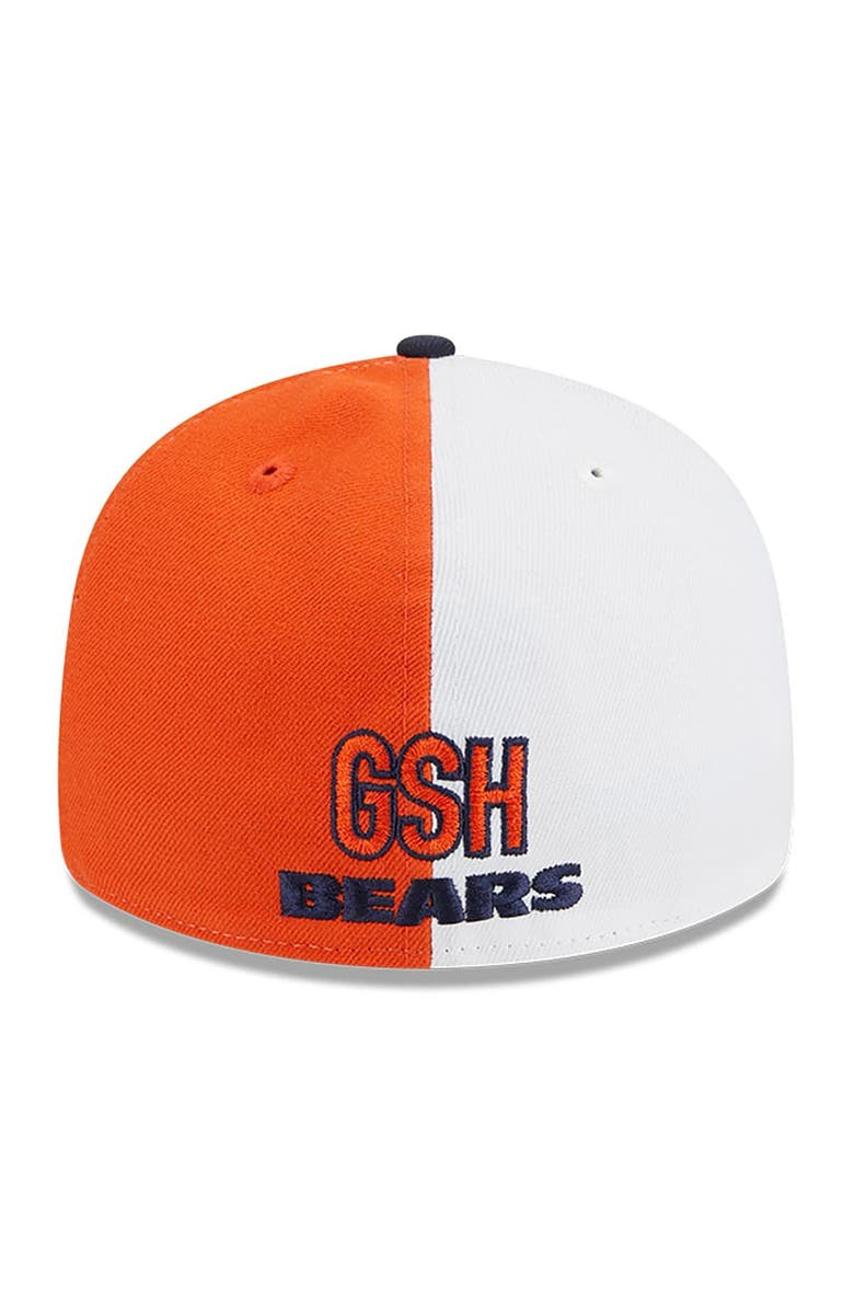 New Era Men's New Era  Orange/Navy Chicago Bears 2023 Sideline Low Profile 59FIFTY Fitted Hat, Alternate, color, 